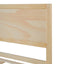 Classic Platform Bed Frame With Panel Headboard