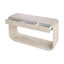 Console Table With 3 Drawers, Display Shelf