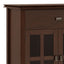 Artisan - Large 4 Door Sideboard Buffet - Russet Brown