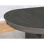 Lavon - Oval Extension Leaf Dining Table With Built In Storage - Gray