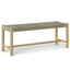 Dahlia - Outdoor Indoor Contemporary Bench