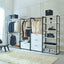 Fiona - Freestanding, Walk-In Closet System - White - Wood