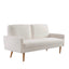 Sofa, European Style With Sleek Design, Modern & Vintage Flair, Upholstered 3 Seater Couch