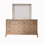Mirror - Light Brown
