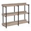 Accent Console Table For Entryway, Symmetrical Display