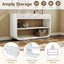 Console Table With 3 Soft Close Drawers & 2 Open Shelves
