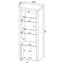 Lance - 3 Piece TV Entertainment Center With Shelves - Gloss White