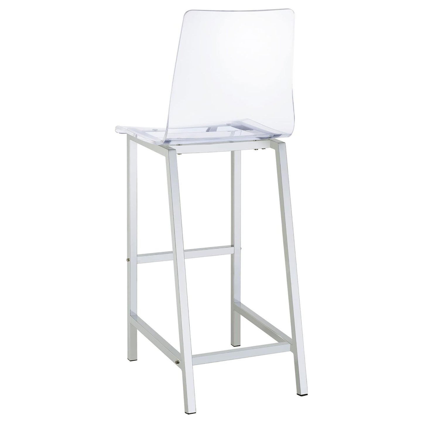 Bar Stools (Set of 2) - Clear