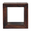 Solis - Open Side Table - Brown