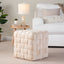 Square Braided Ottoman -