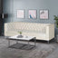 Contemporary 3 Seater Sofa With Button Tufting