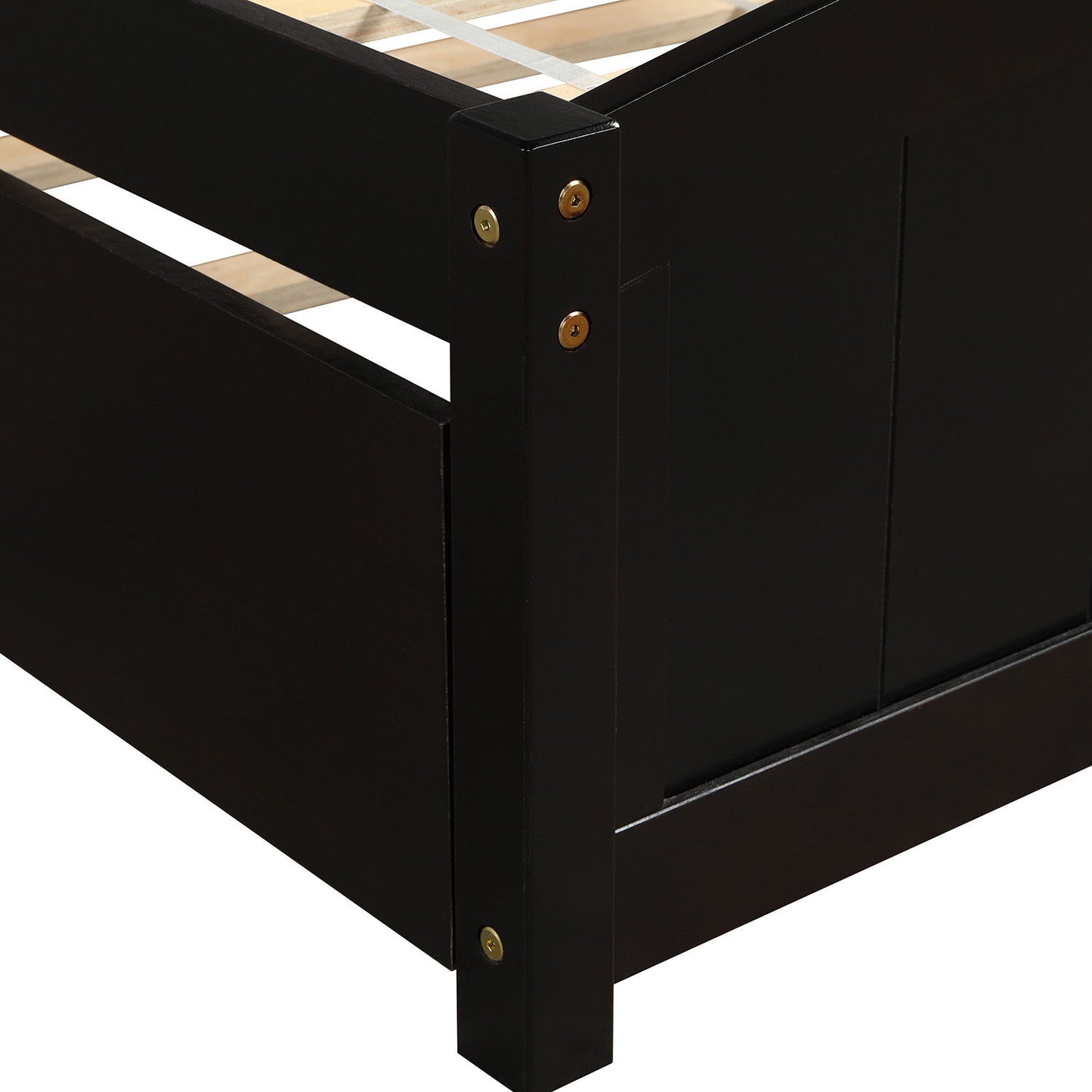 Platform Bed & Headboard, Footboard And Slat Support