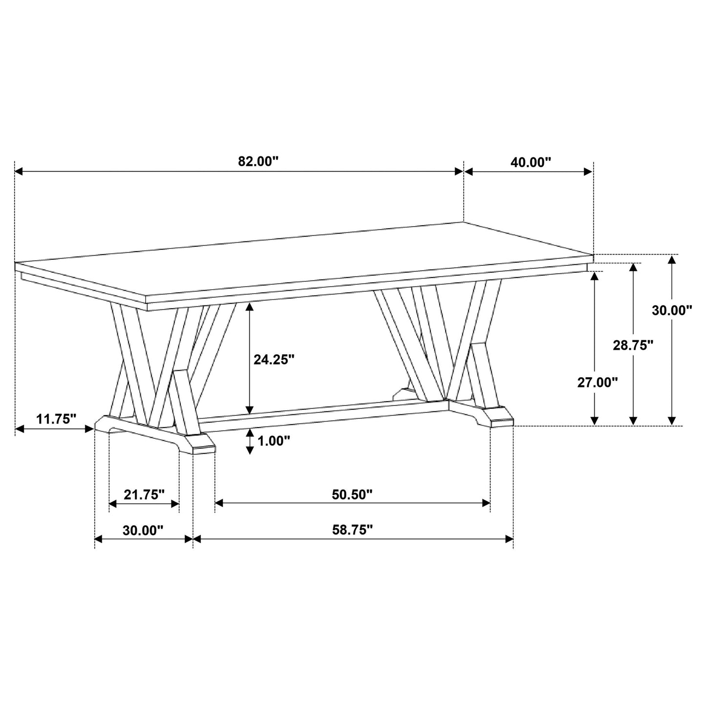 Ruston - Rectangular Dining Table Set
