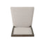 Traditional Style Dining Chair Set With Fabric Upholstery