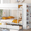 Bunk Bed With 2 Drawers And Multi Layer Cabinet