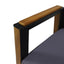 Soho - Transitional Style Outdoor Club Chair (Set of 2) With Cushions - Teak