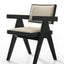 Jasper - 5 Piece Round Dining Set - Ebony Black