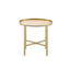 Mithea - End Table - Oak / Gold