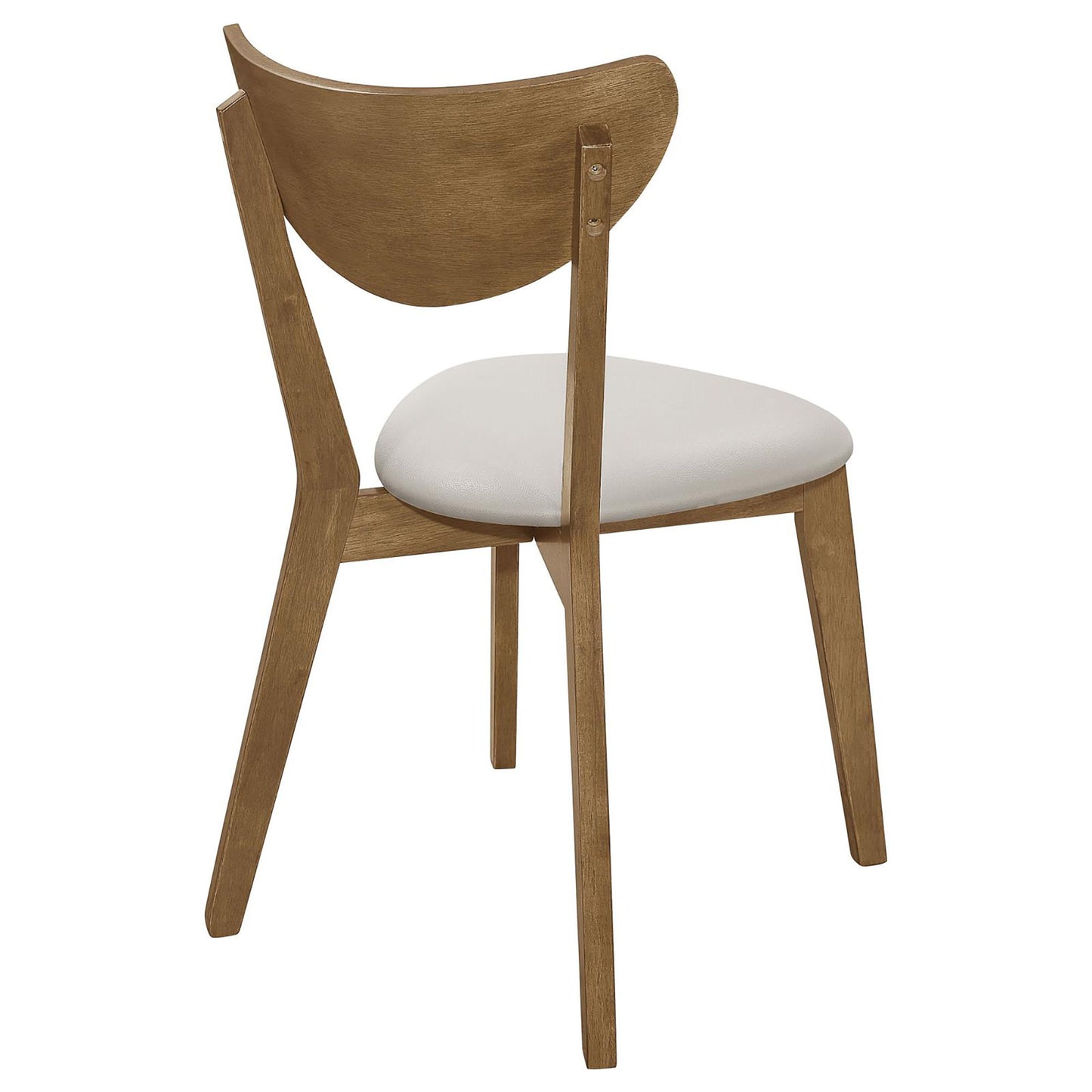 Mid-Century Modern Upholstered Dining Chair (Set of 2)