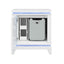 Adalid - Nightstand With Cooler, USB And Speaker - White