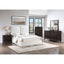 Corwyn - Queen Upholstered Panel Bed With Headboard Pillows - White
