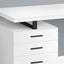 Computer Desk For Home Office, Left, Right Set - Up, Ample Storage Drawers
