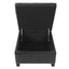 Square Tufted Indoor Ottoman With Lift-Top Storage