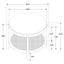 Benson - Round Coffee And End Table Set