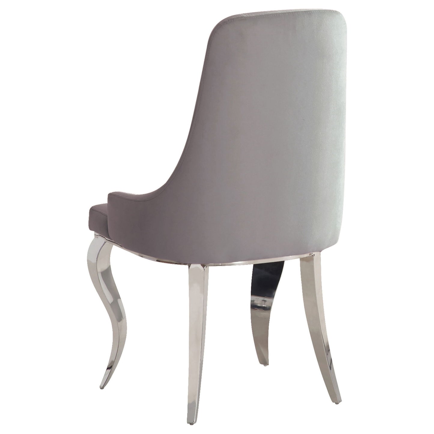 Luxury Upholstered Back Dining Chairs (Set of 2)