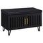 Clackamas - 2 Door Storage Bench With Padded Seat