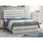 Slatted Headboard Panel Bed