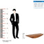 Crescent - Floating Wall Shelf - Brown