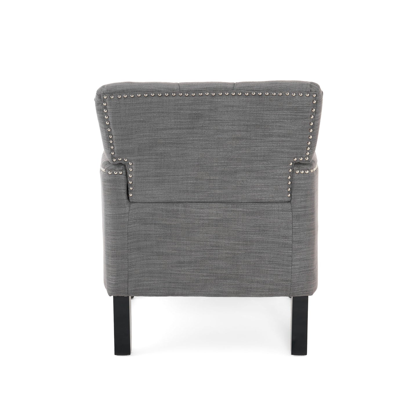 Harrison - Tufted Club Chair With Button Tufted Back And Birch Wood Legs