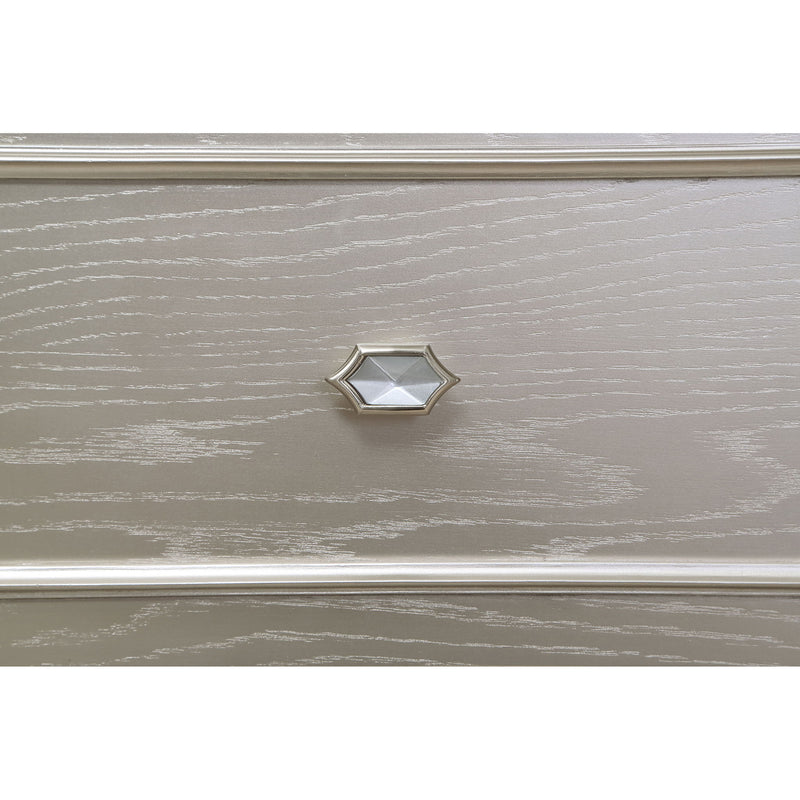 Colwood - 9 Drawer Dresser With Mirror - Silver