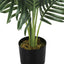 34" Tall, Artificial Plant, Palm Tree, Indoor, Faux, Fake, Floor, Greenery, Potted, Real Touch, Decorative - Green / Black