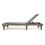 Summerland Chaise Lounge Dark Mesh Outdoor Seating - Dark Gray