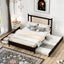 Platform Bed With 2 Big Drawers & Trundle