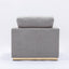 Valin - Linen Chair For Living Room - Gray