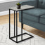 Accent Table, C - Shaped, Space-Saving Functionality