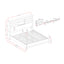 Urban - 5 Piece Set With Bookcase