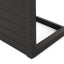 Aluminum Outdoor C - Shaped Side Table For Patio