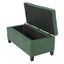 Storage Ottoman With Flip Top Lid