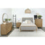 3 Drawer Nightstand With USB Ports - Brown
