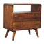 Curved Charm Console - Brown