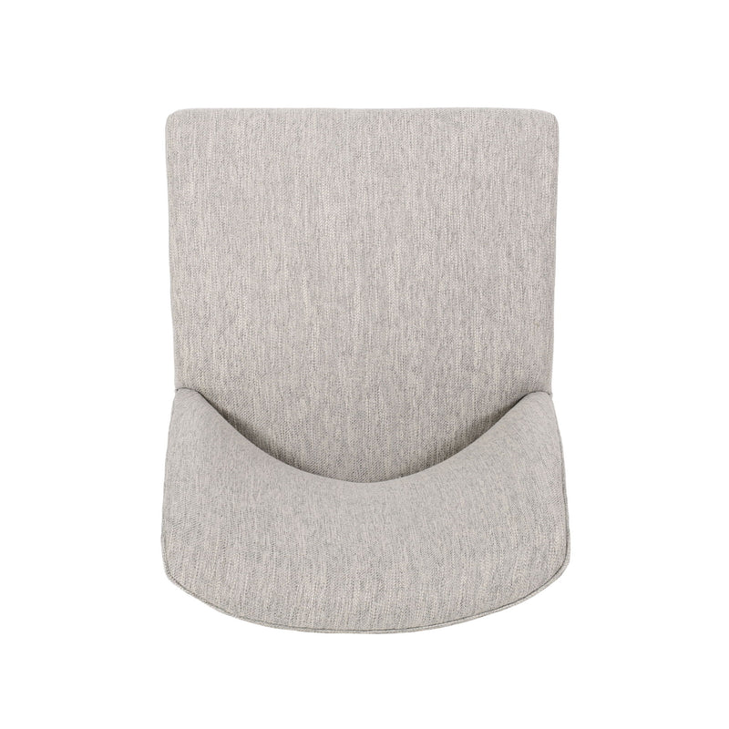 Modern Dining Chair With Durable Fabric Upholstery And Sturdy Wooden Frame (Set of 2)