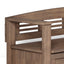 Adams - Entryway Storage Bench - Rustic Natural Aged Brown