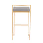 Fuji - Contemporary / Glam & Quality Construction Barstool