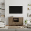 Lev - TV Media Stand - Smoky Brown