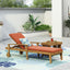 Jason - Chaise Lounge Adjustable Acacia Wood Outdoor Furniture