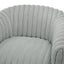 Alexa - Barrel Swivel Chair - Gray